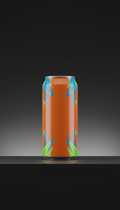 Pulse Orange energy drink can